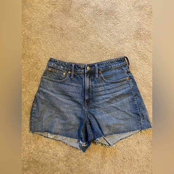 Madewell The Curvy Perfect Vintage Short Burnett Wash Size 29 - Picture 3 of 15